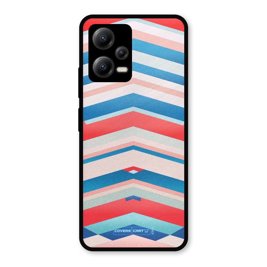 Unique Vibrant Colours Metal Back Case for Redmi Note 12 5G