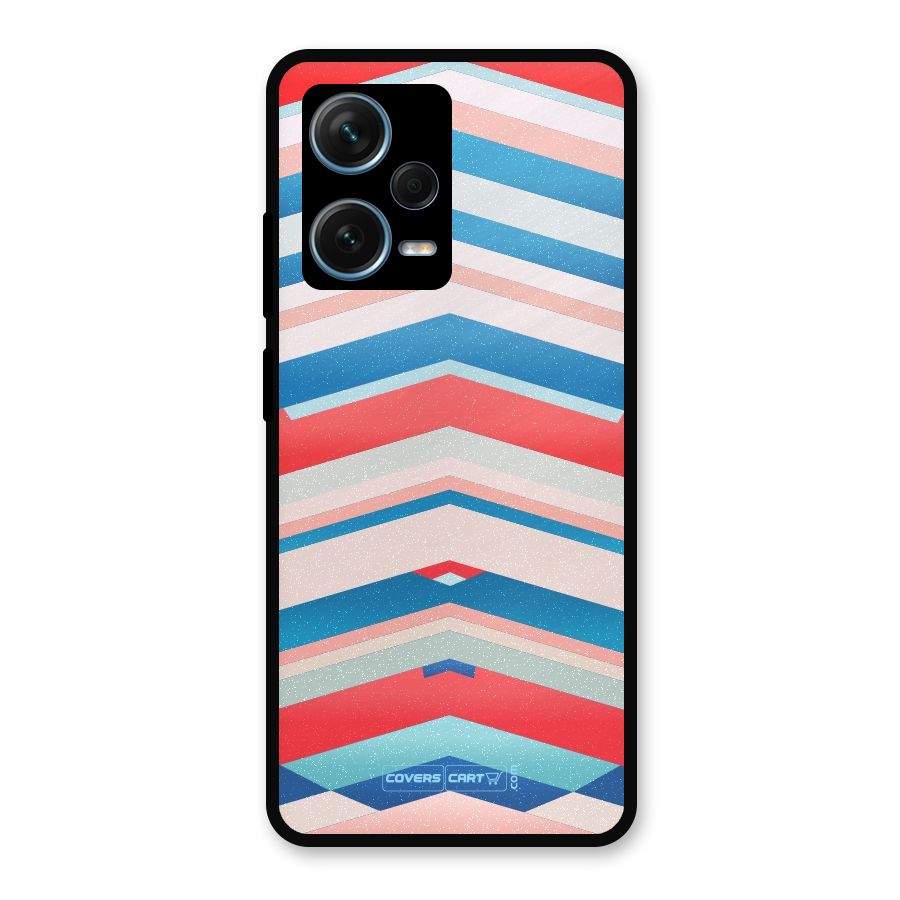 Unique Vibrant Colours Metal Back Case for Redmi Note 12 Pro Plus 5G