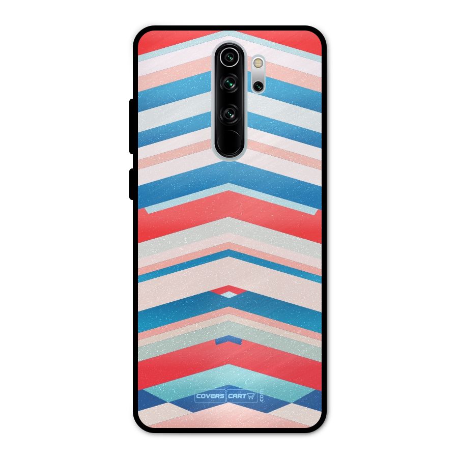 Unique Vibrant Colours Metal Back Case for Redmi Note 8 Pro