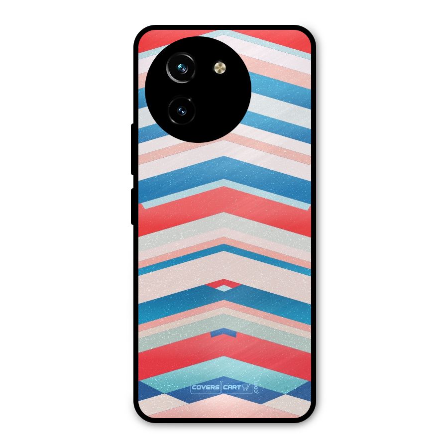 Unique Vibrant Colours Metal Back Case for Vivo T3x