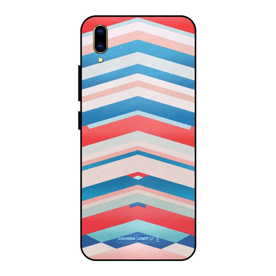 Unique Vibrant Colours Metal Back Case for Vivo V11 Pro
