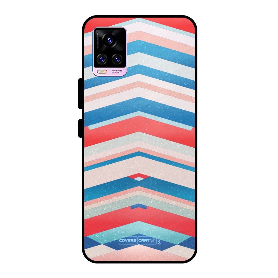 Unique Vibrant Colours Metal Back Case for Vivo V20 Pro