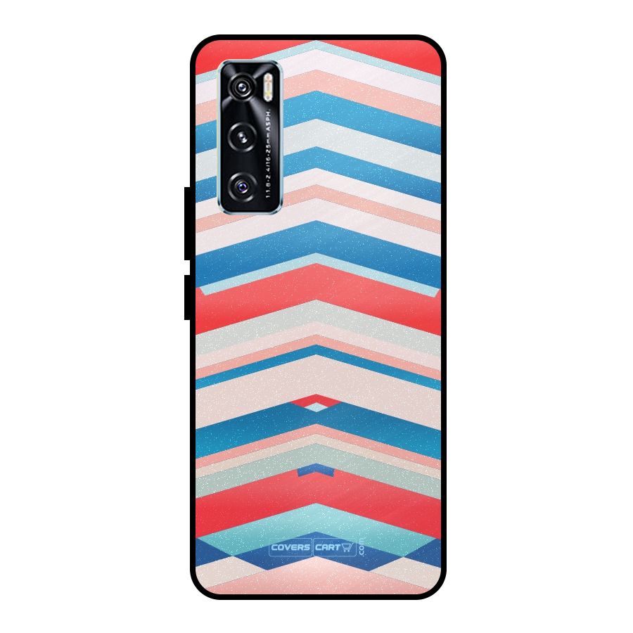 Unique Vibrant Colours Metal Back Case for Vivo V20 SE