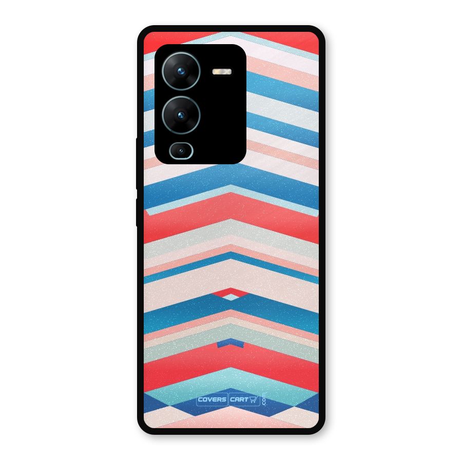 Unique Vibrant Colours Metal Back Case for Vivo V25 Pro
