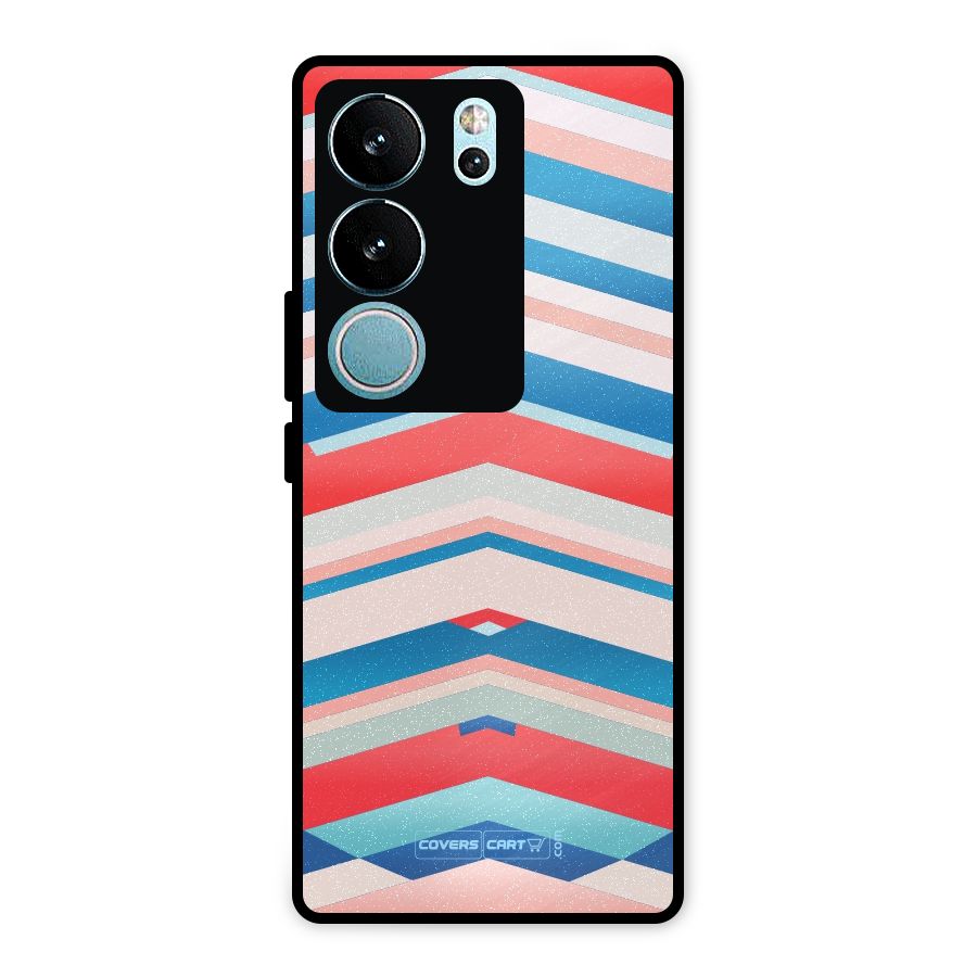 Unique Vibrant Colours Metal Back Case for Vivo V29 Pro
