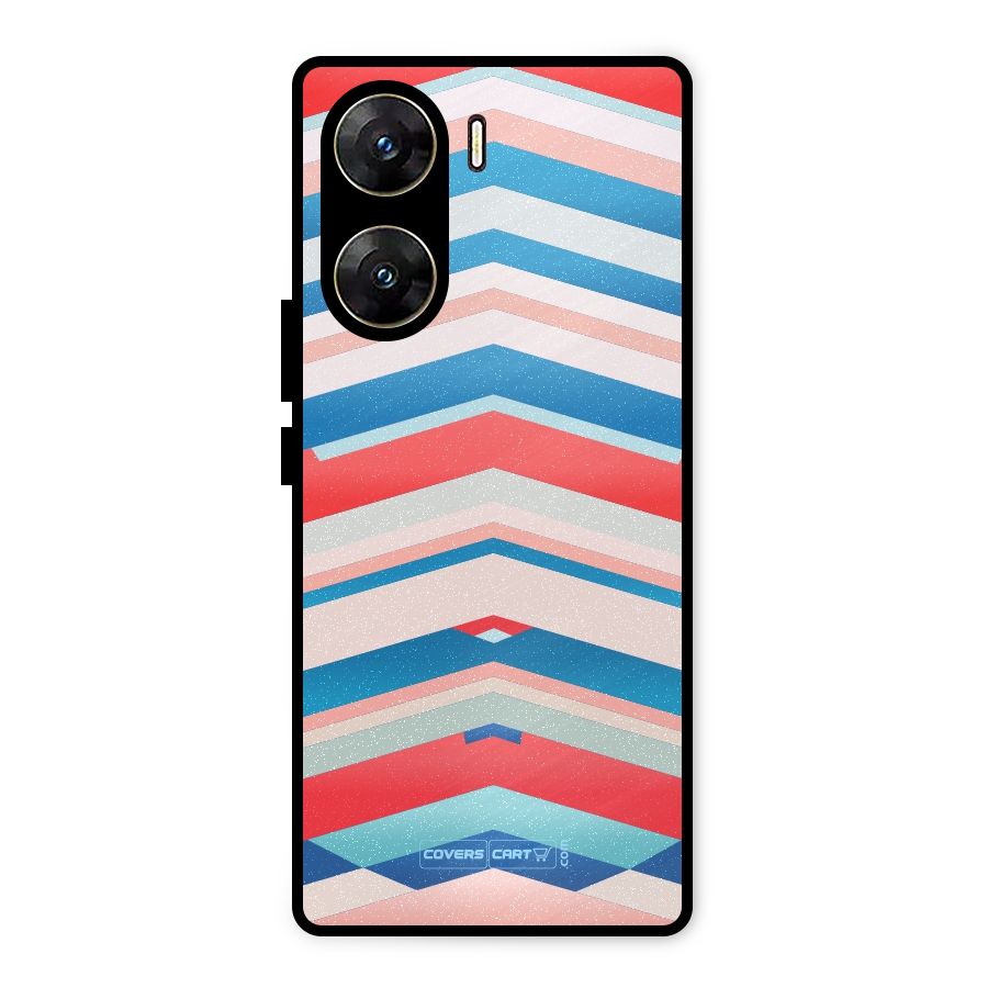 Unique Vibrant Colours Metal Back Case for Vivo V29e
