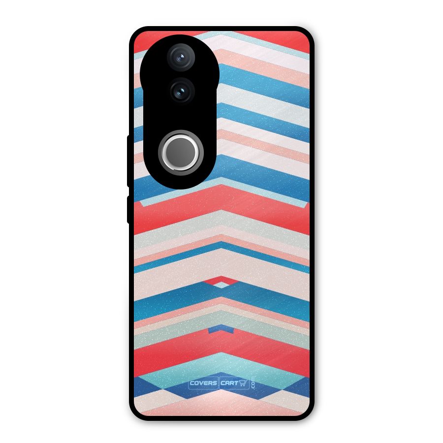 Unique Vibrant Colours Metal Back Case for Vivo V50