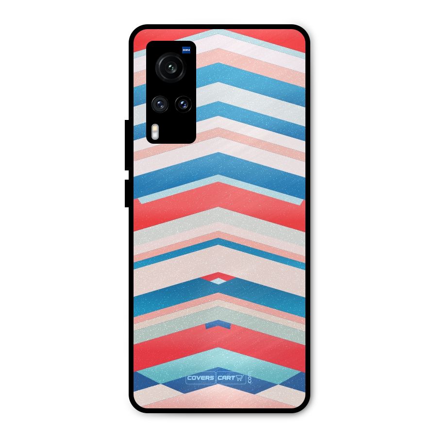 Unique Vibrant Colours Metal Back Case for Vivo X60