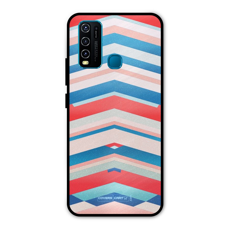 Unique Vibrant Colours Metal Back Case for Vivo Y50
