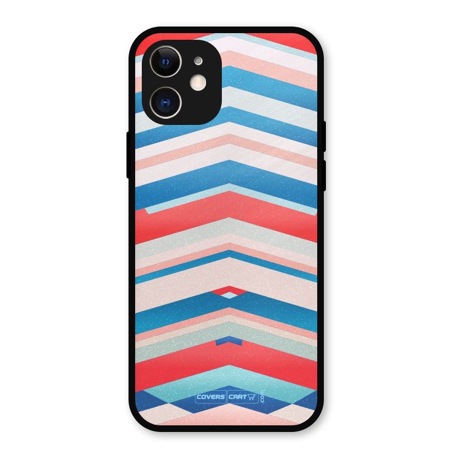 Unique Vibrant Colours Metal Back Case for iPhone 12