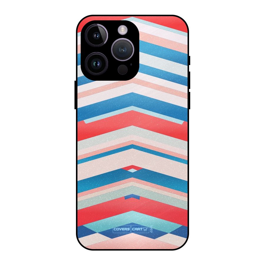 Unique Vibrant Colours Metal Back Case for iPhone 14 Pro Max