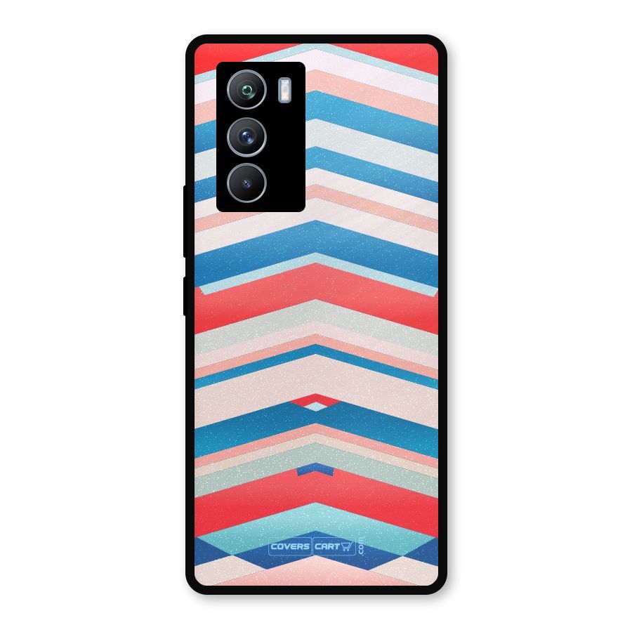 Unique Vibrant Colours Metal Back Case for iQOO 9 SE