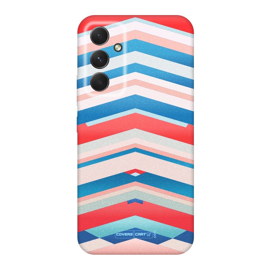 Unique Vibrant Colours Original Polycarbonate Back Case for Galaxy A54