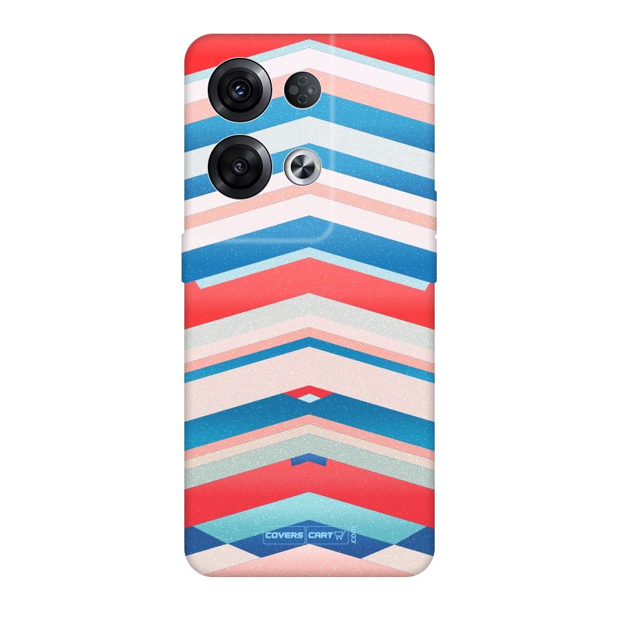 Unique Vibrant Colours Original Polycarbonate Back Case for Oppo Reno8 Pro 5G
