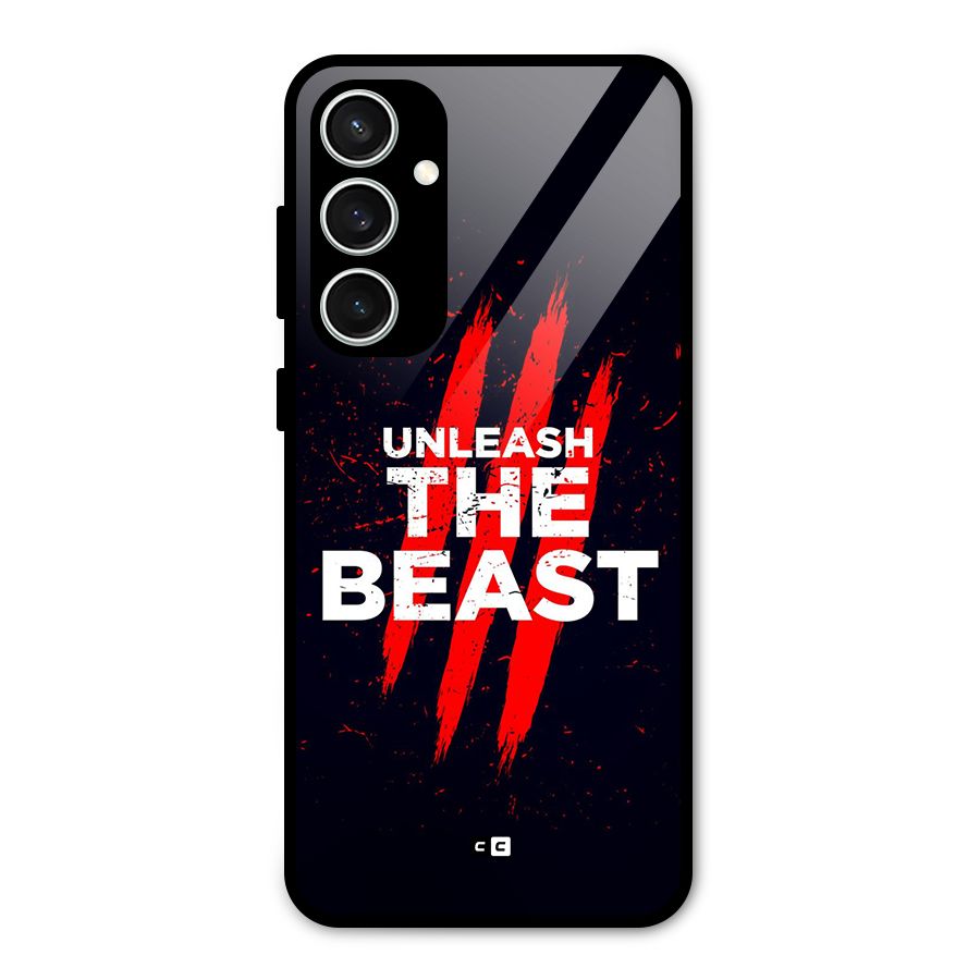 Unleash The Beast Glass Back Case for Galaxy S23 FE