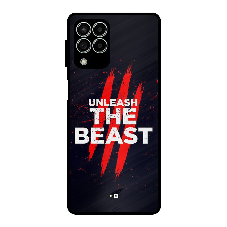 Unleash The Beast Metal Back Case for Galaxy M33