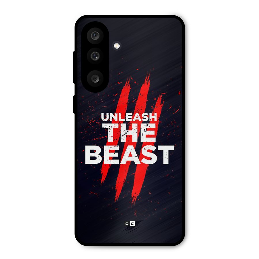Unleash The Beast Metal Back Case for Galaxy M56