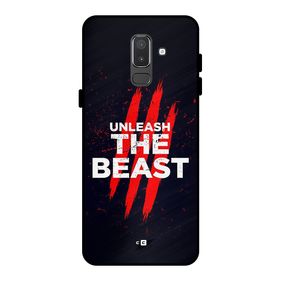 Unleash The Beast Metal Back Case for Galaxy On8 (2018)