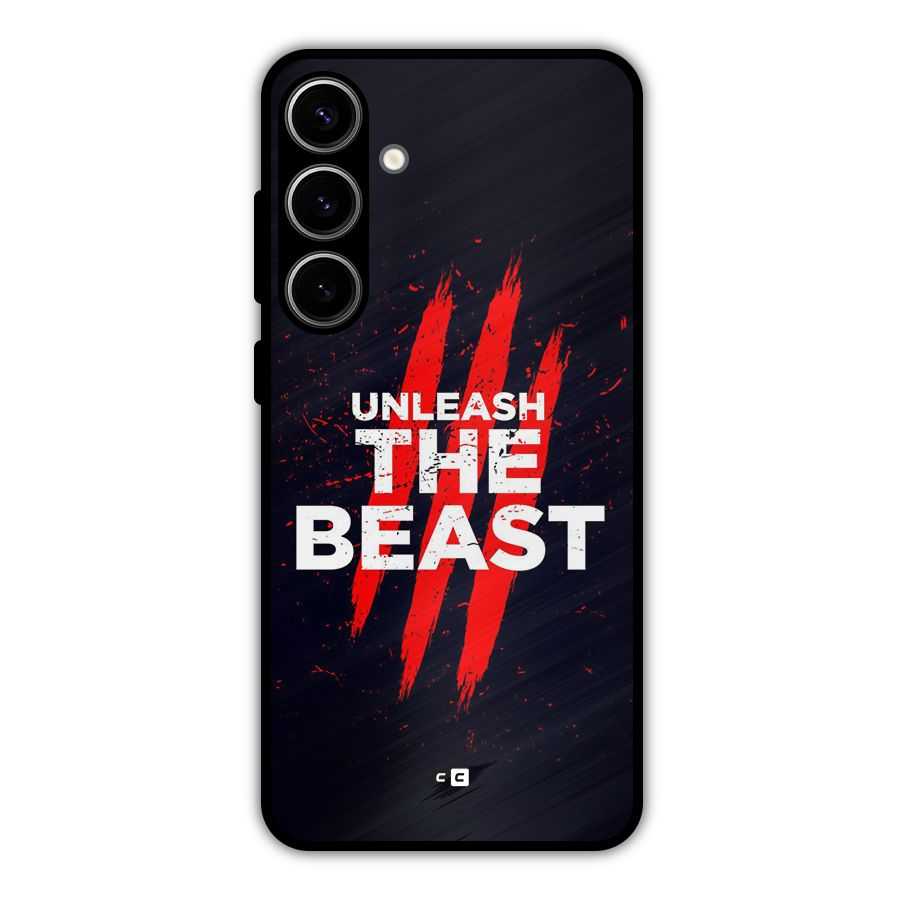 Unleash The Beast Metal Back Case for Galaxy S24 Plus