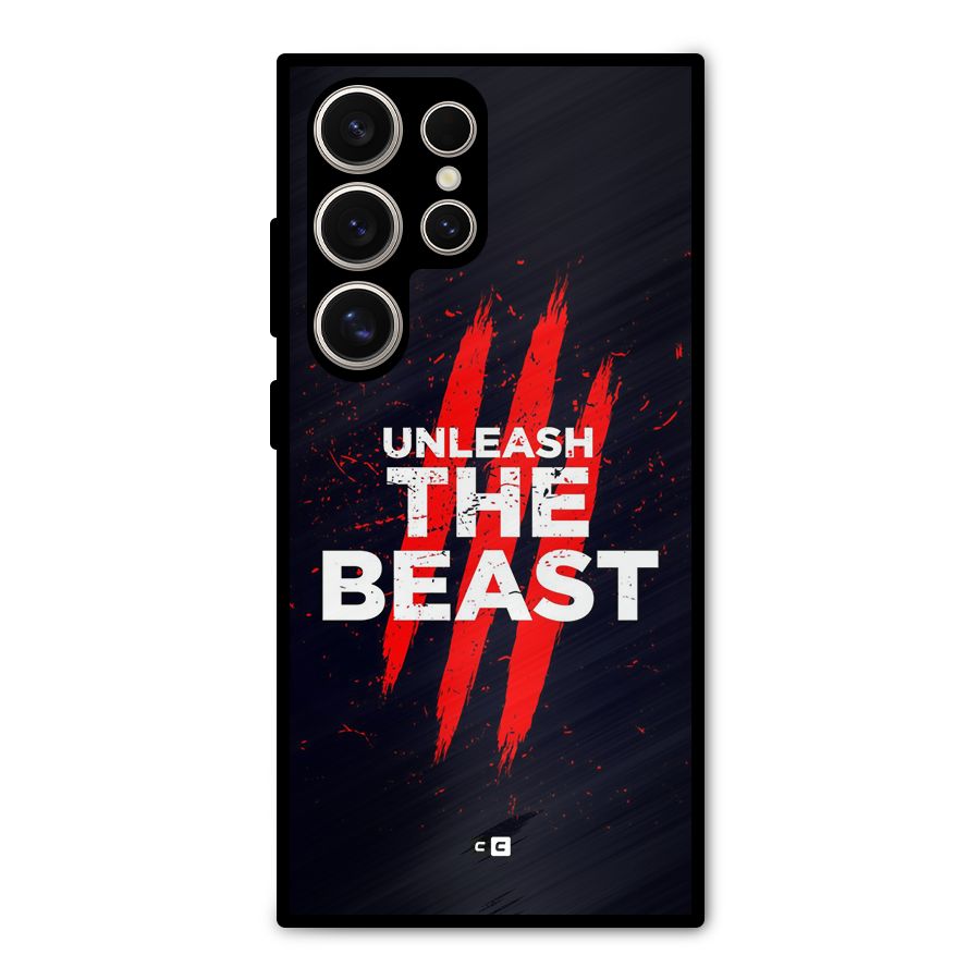 Unleash The Beast Metal Back Case for Galaxy S24 Ultra