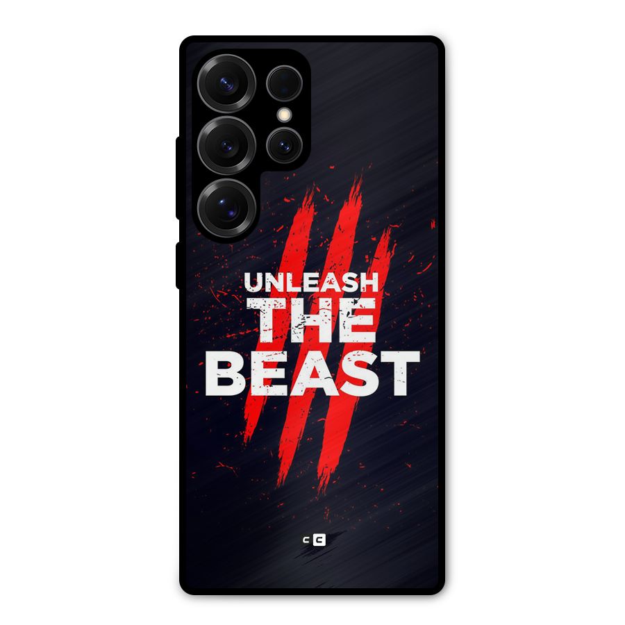 Unleash The Beast Metal Back Case for Galaxy S25 Ultra