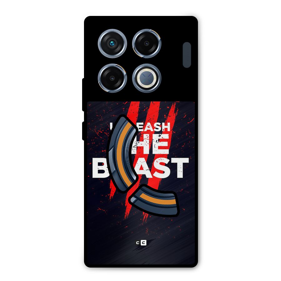Unleash The Beast Metal Back Case for Infinix GT 20 Pro