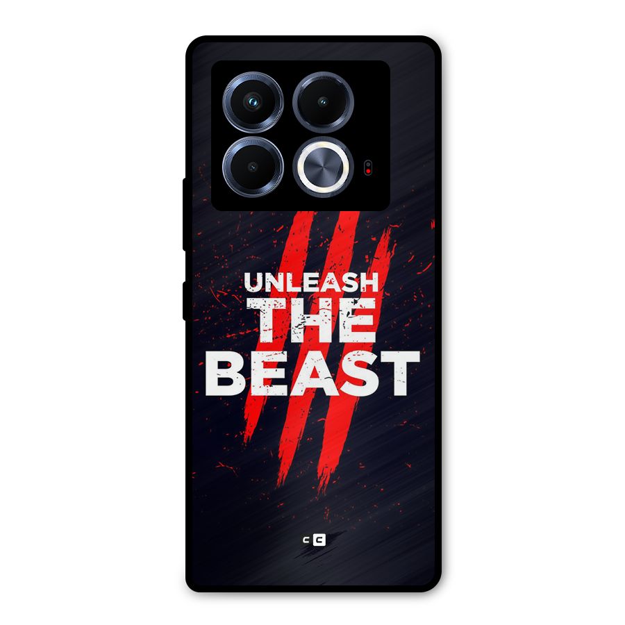 Unleash The Beast Metal Back Case for Infinix Note 40 5G