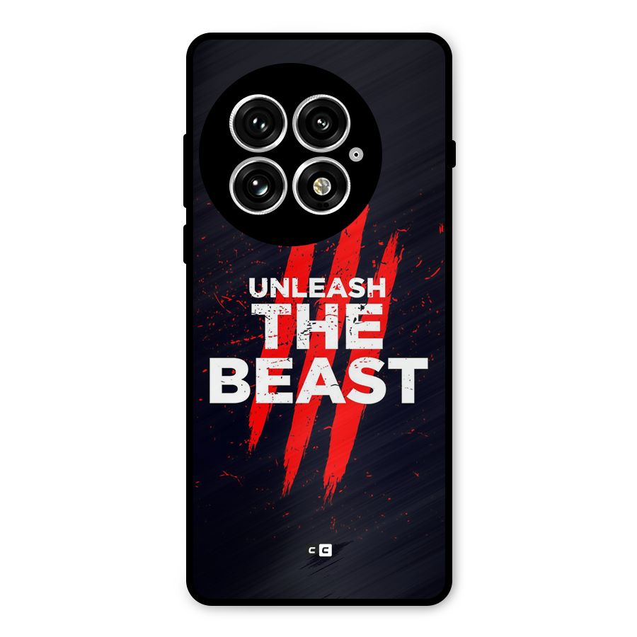 Unleash The Beast Metal Back Case for OnePlus 13