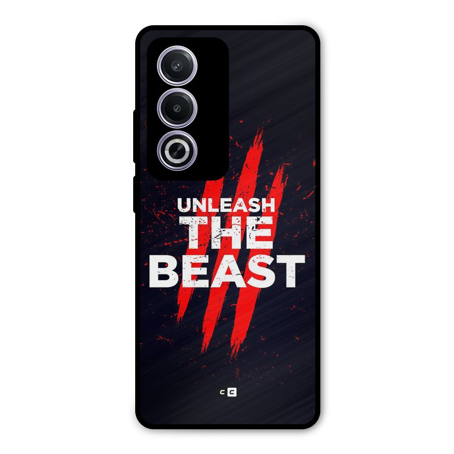 Unleash The Beast Metal Back Case for Oppo A3 Pro