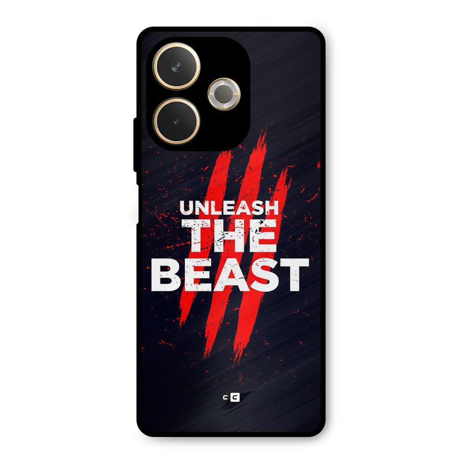 Unleash The Beast Metal Back Case for Oppo A5 Pro