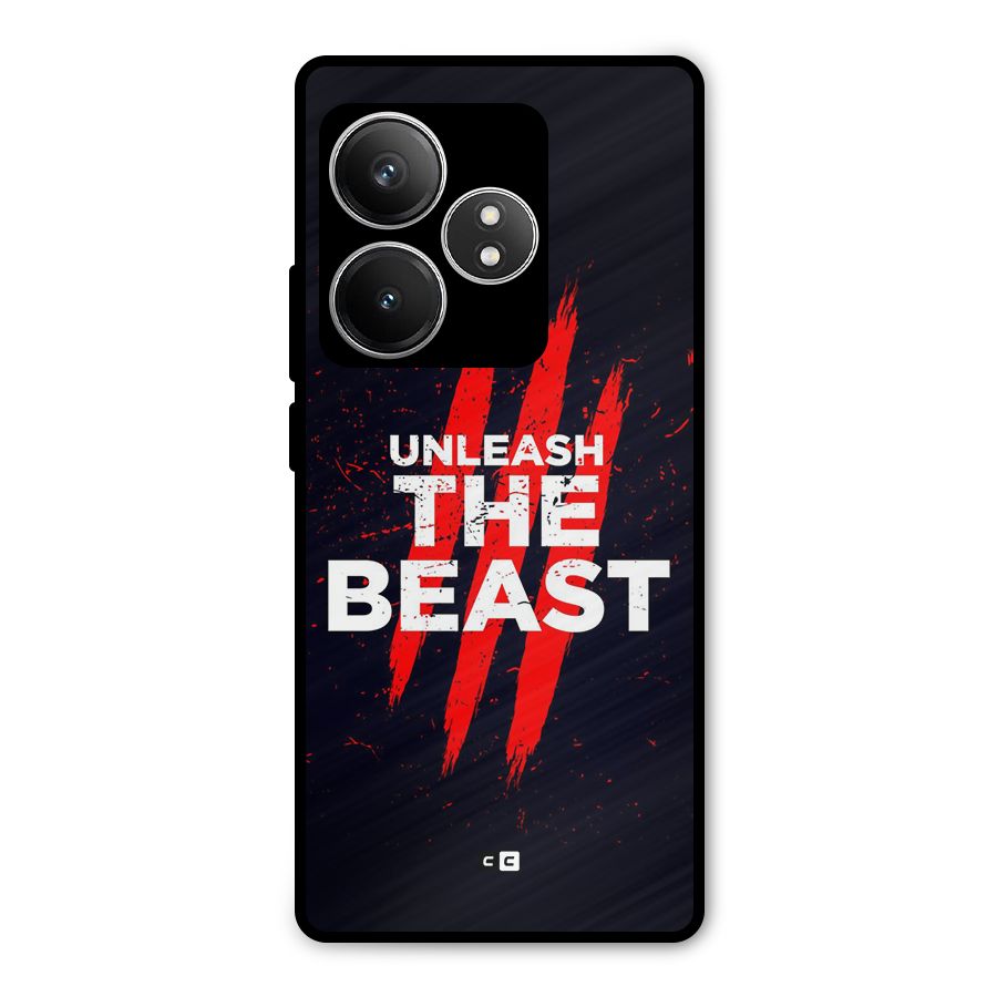 Unleash The Beast Metal Back Case for Realme GT 6T