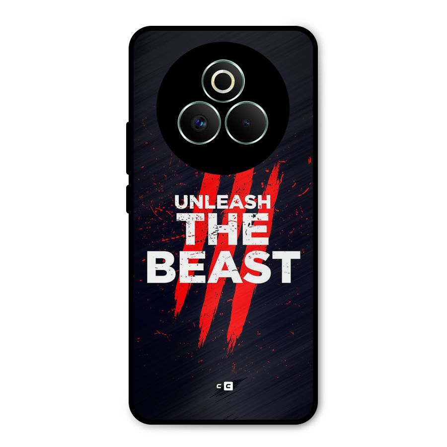 Unleash The Beast Metal Back Case for Realme P3 Pro