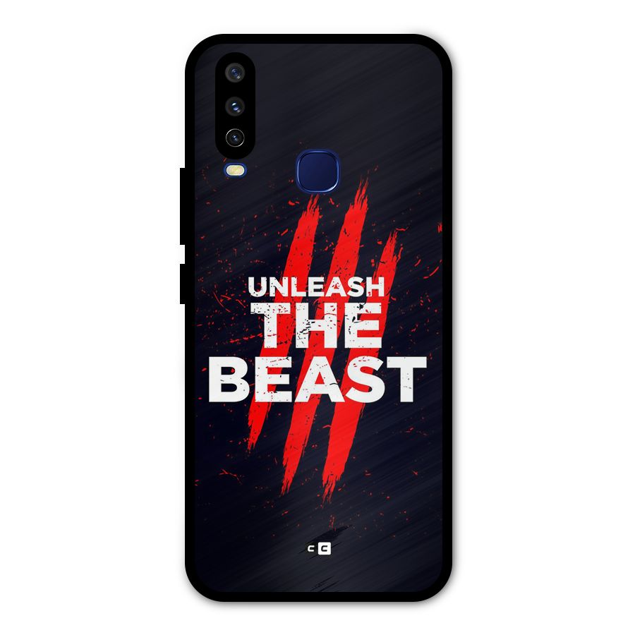 Unleash The Beast Metal Back Case for Vivo V17