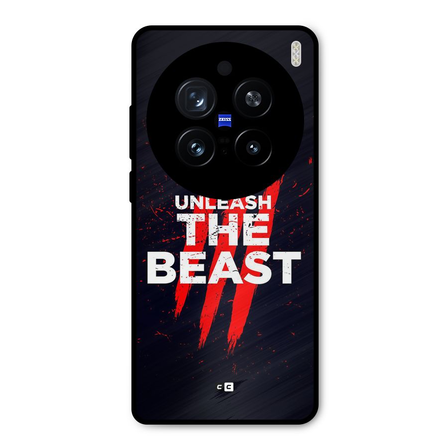 Unleash The Beast Metal Back Case for Vivo X200 Pro