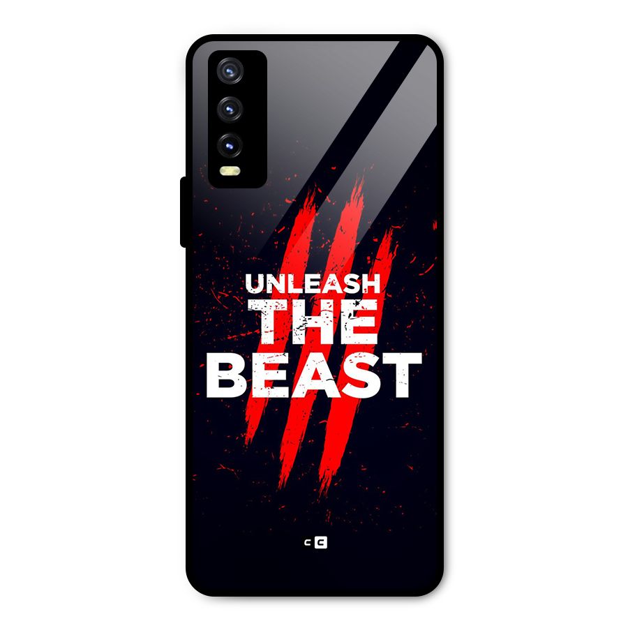 Unleash The Beast Metal Back Case for Vivo Y20g