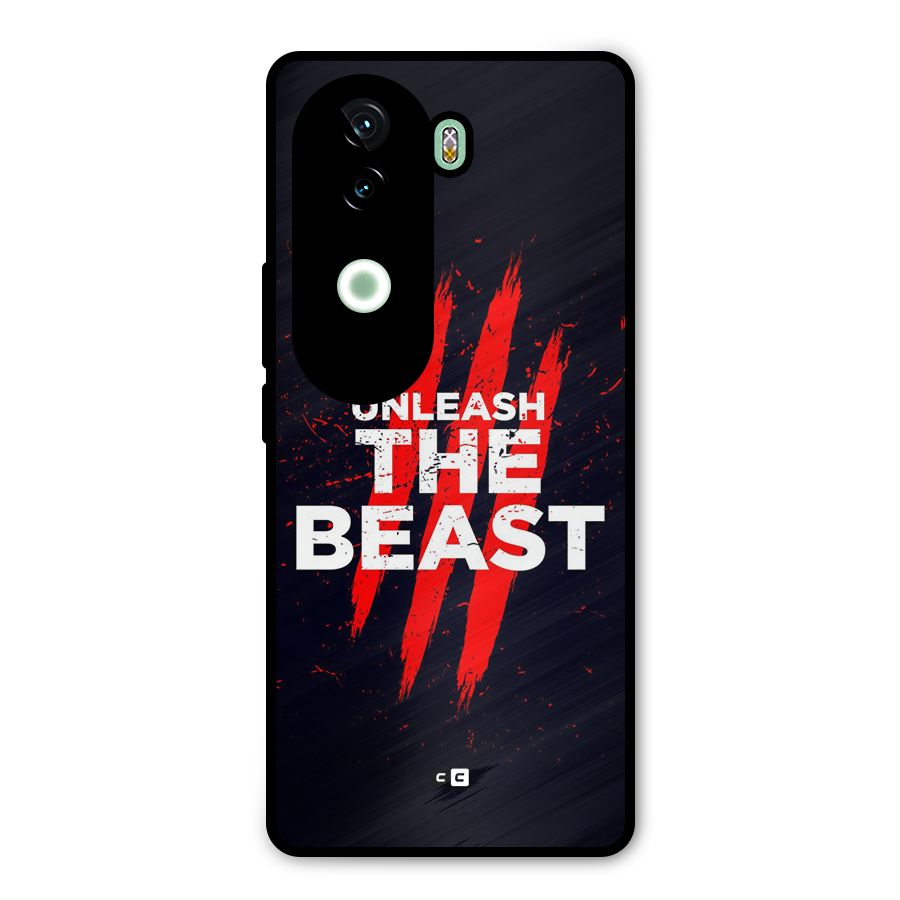 Unleash The Beast Metal Back Case for iQOO Z9s