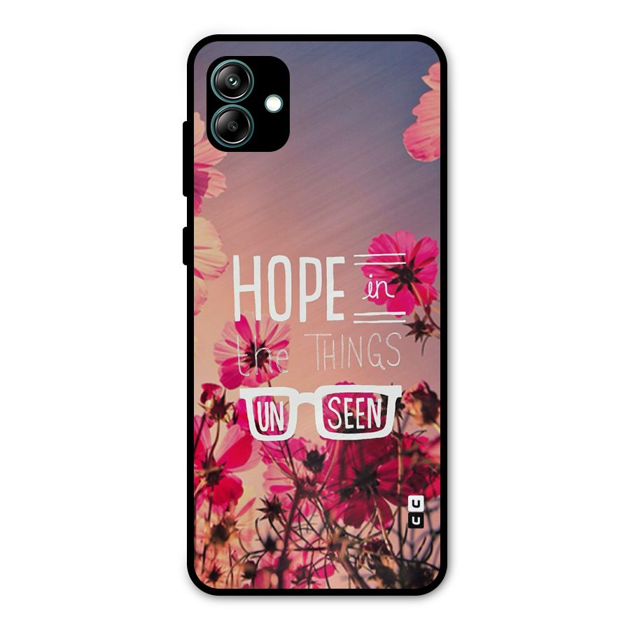 Unseen Hope Metal Back Case for Galaxy A04