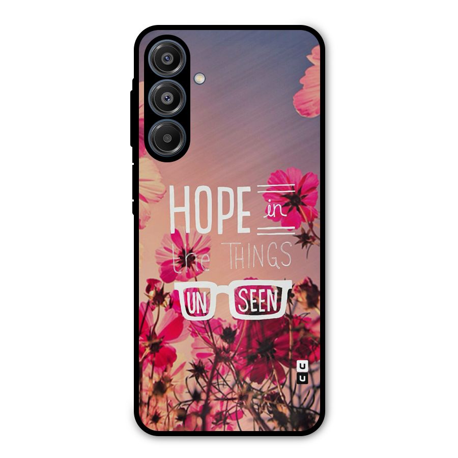 Unseen Hope Metal Back Case for Galaxy A16 5G