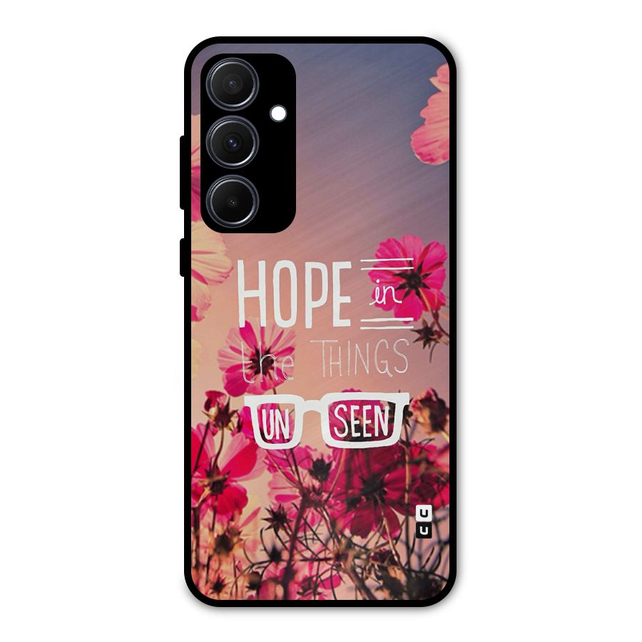 Unseen Hope Metal Back Case for Galaxy A35