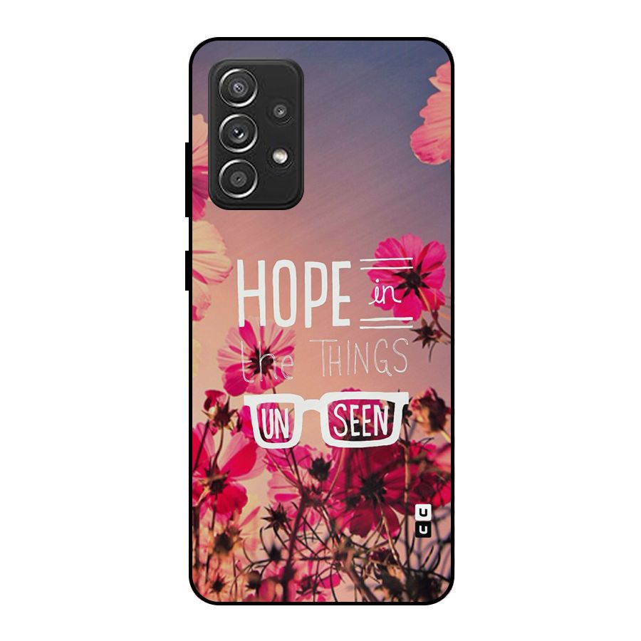 Unseen Hope Metal Back Case for Galaxy A52s 5G
