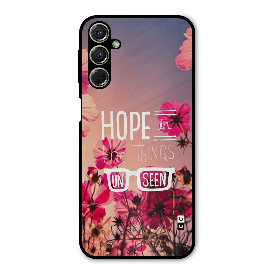 Unseen Hope Metal Back Case for Galaxy F34