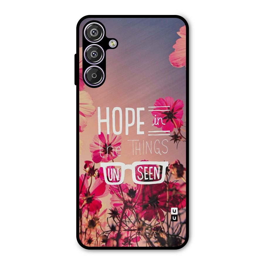 Unseen Hope Metal Back Case for Galaxy M15