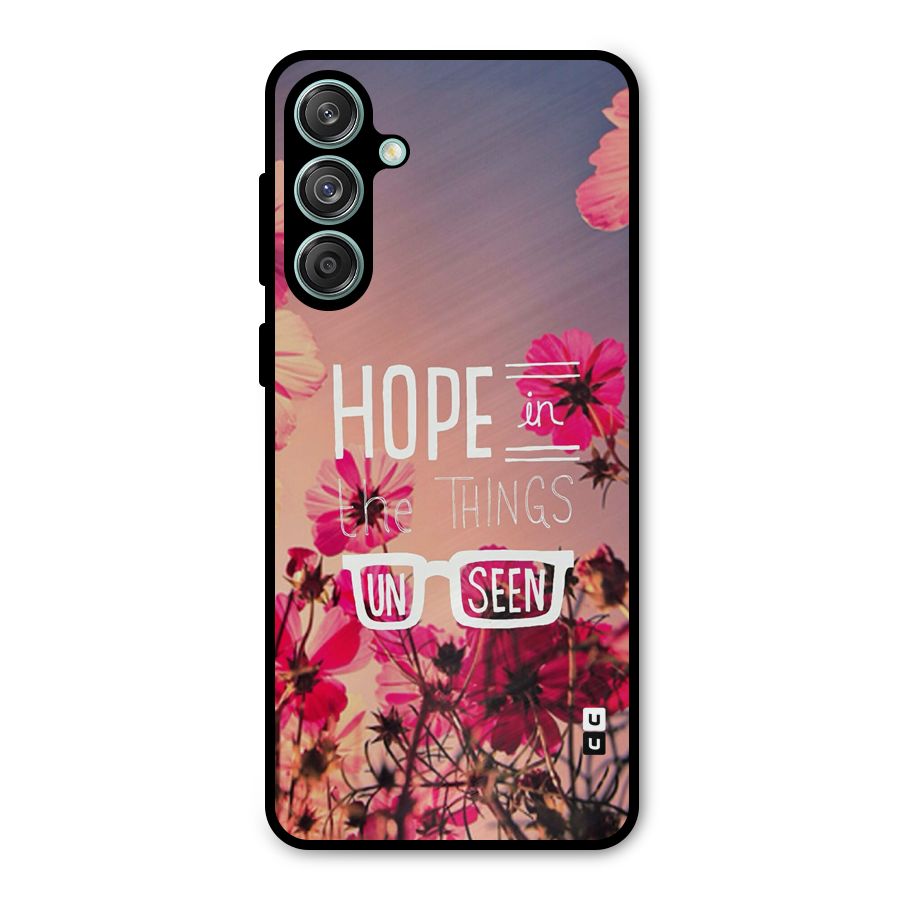 Unseen Hope Metal Back Case for Galaxy M55 5G