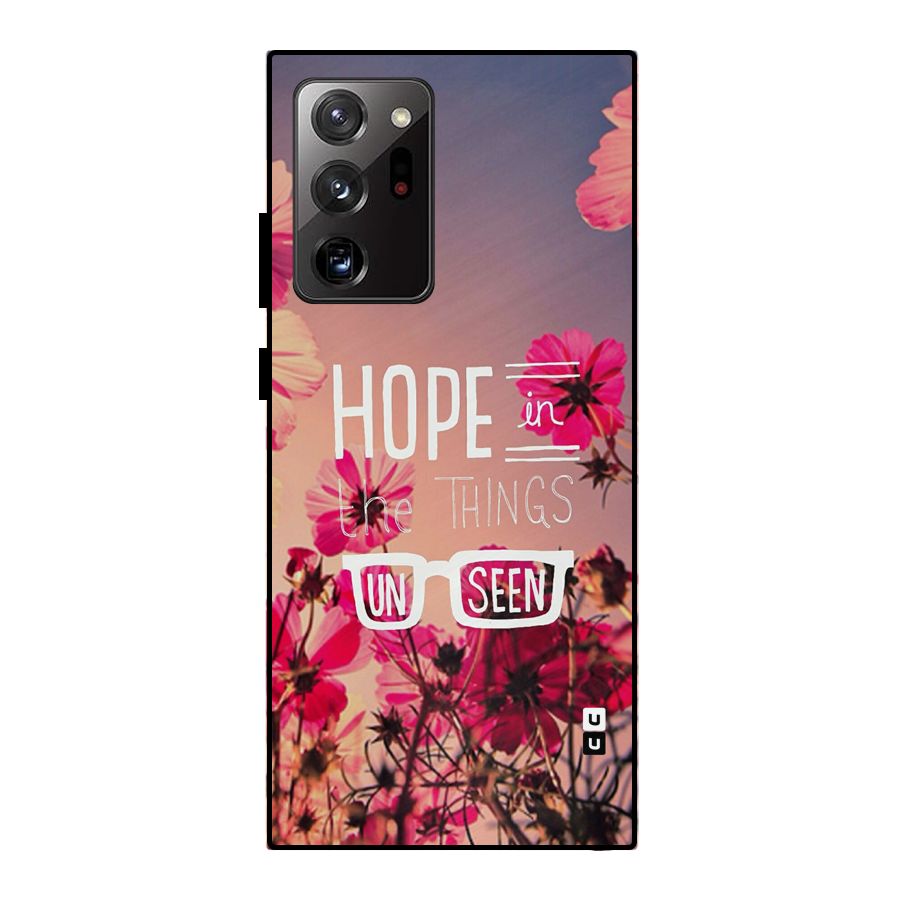 Unseen Hope Metal Back Case for Galaxy Note 20 Ultra