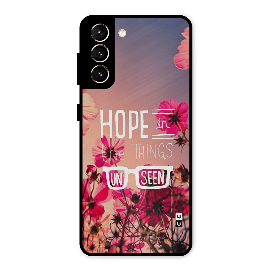 Unseen Hope Metal Back Case for Galaxy S21 5G