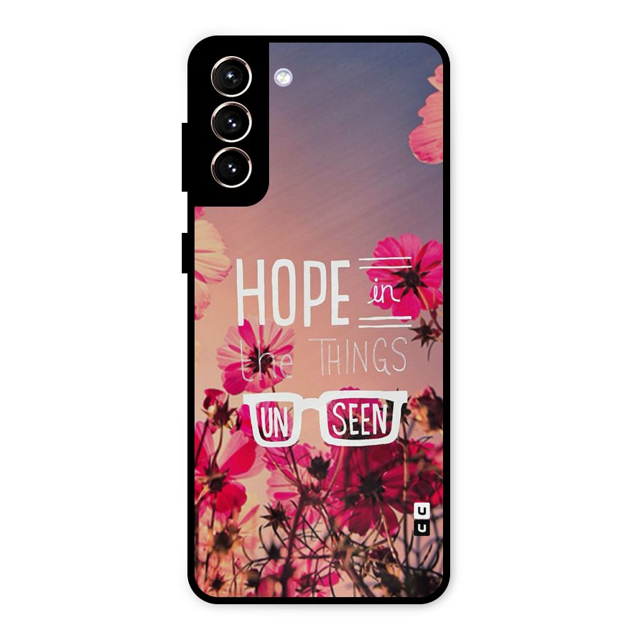 Unseen Hope Metal Back Case for Galaxy S21 Plus