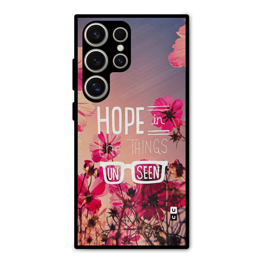 Unseen Hope Metal Back Case for Galaxy S24 Ultra