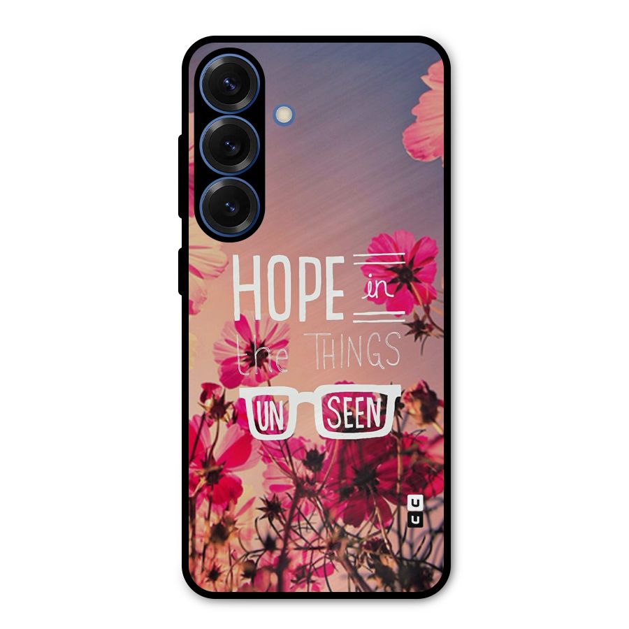 Unseen Hope Metal Back Case for Galaxy S25