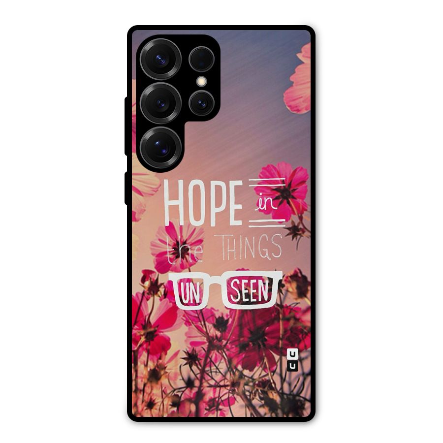Unseen Hope Metal Back Case for Galaxy S25 Ultra