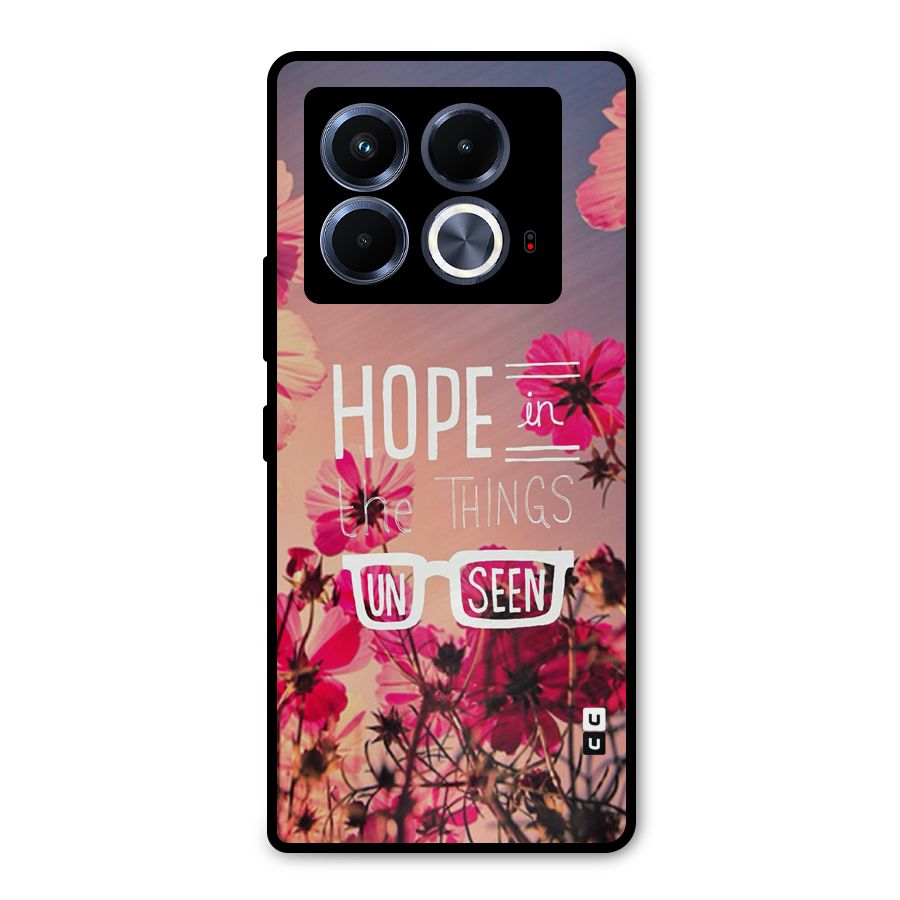 Unseen Hope Metal Back Case for Infinix Note 40 5G